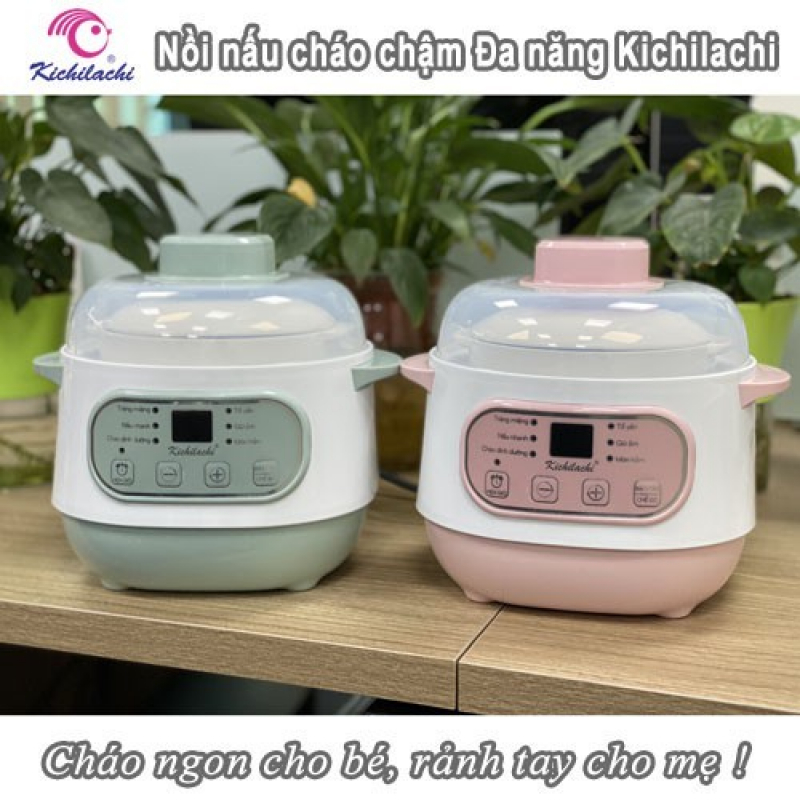 Nồi Nấu Cháo Cho Bé Kichilachi, Dung Tích 1L