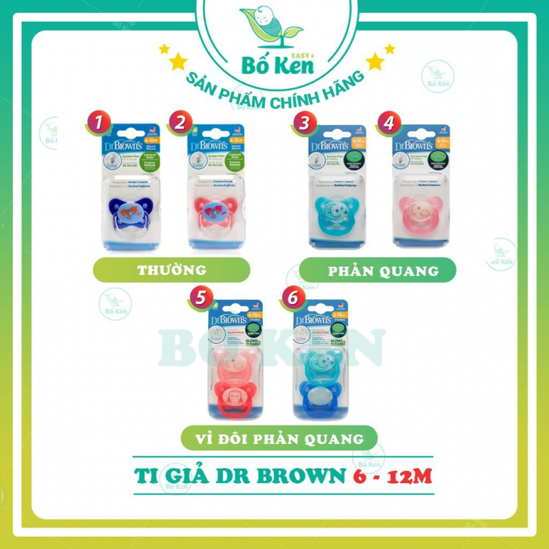 Núm vú Giả Chỉnh Nha Dr Brown's