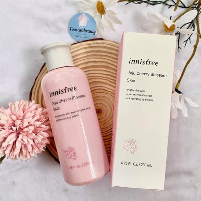 Nước hoa hồng Innisfree Jeju Cherry Blossom Skin