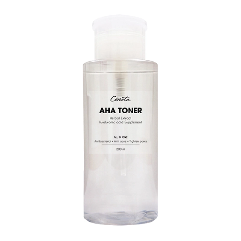 Nước hoa hồng không cồn Cénota Aha Toner