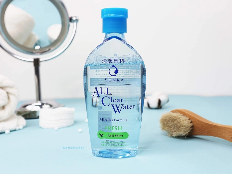 Nước tẩy trang Micellar Senka