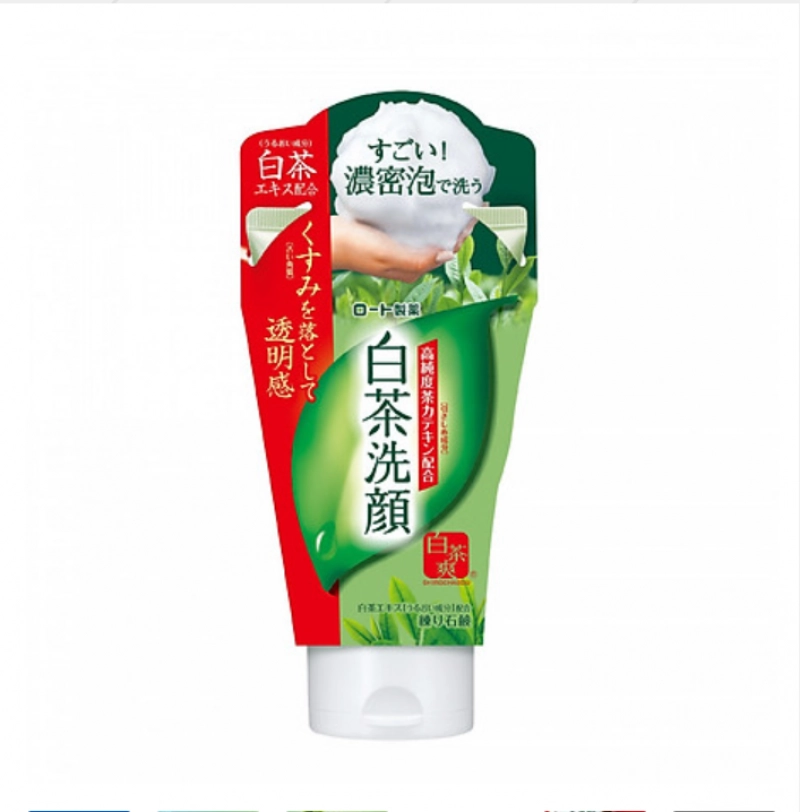 Sữa rửa mặt trà xanh Rohto Shirochasou Green Tea Foam