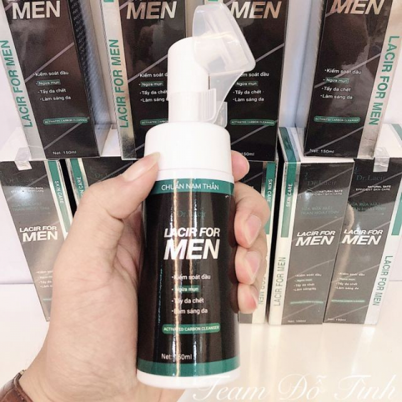 Sữa Rửa Mặt Nam Kiềm Dầu, Mụn Hàn Quốc Lacir For Men Dr. Lacir