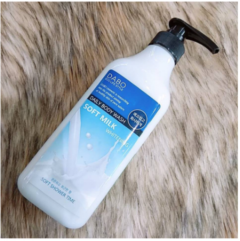 Sữa tắm trắng da Dabo Whitening Soft Milk Daily Body Wash Hàn Quốc