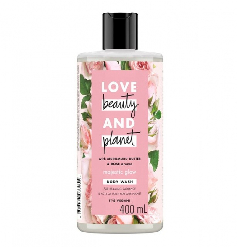 Sữa tắm sáng da rạng rỡ Love Beauty And Planet Majestic Glow