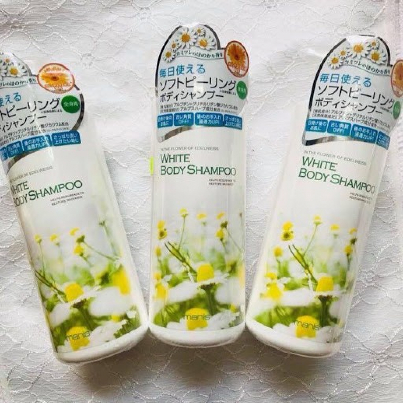 Sữa tắm trắng da toàn thân Manis White Body Shampoo