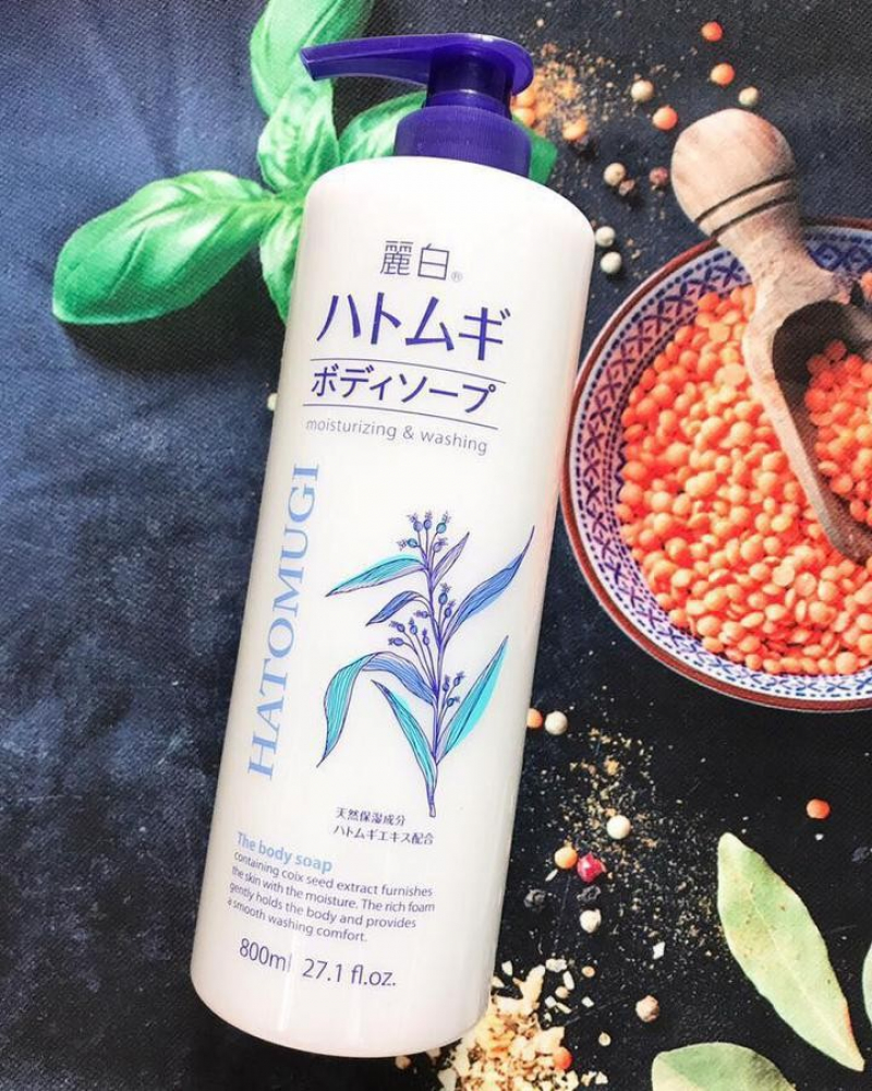 Sữa tắm dưỡng ẩm Hatomugi Moisturizing Washing