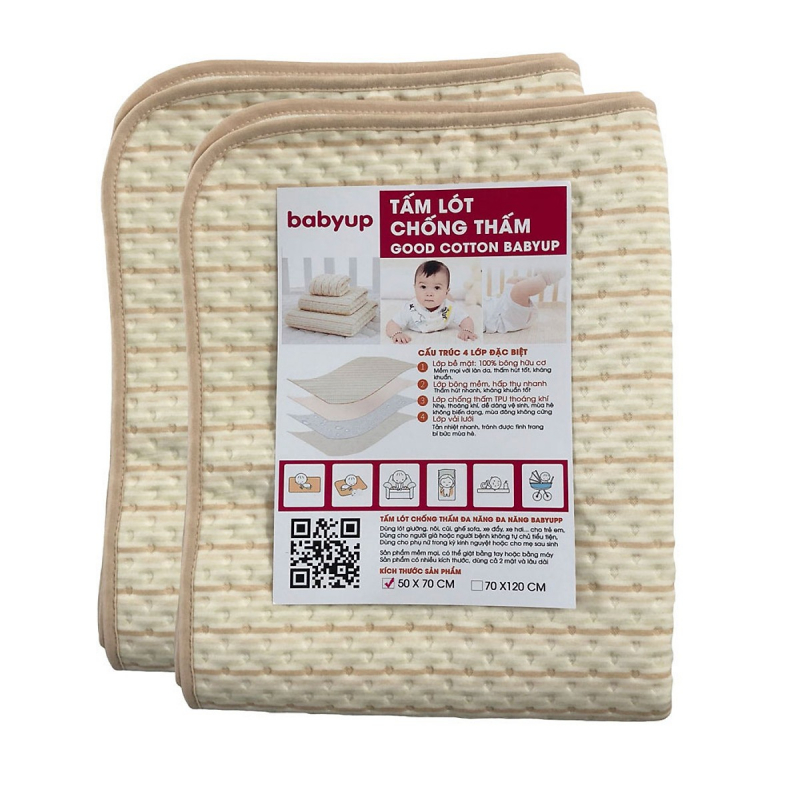 Tấm lót chống thấm cho bé Babyup