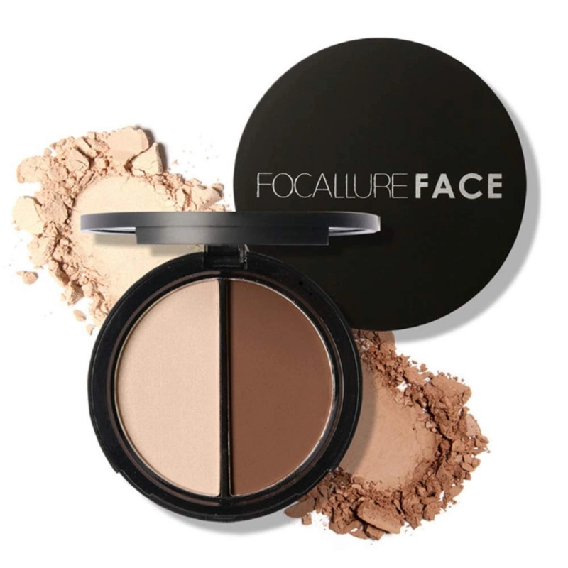 Bảng phấn trang điểm FOCALLURE bắt sáng và tạo khối.