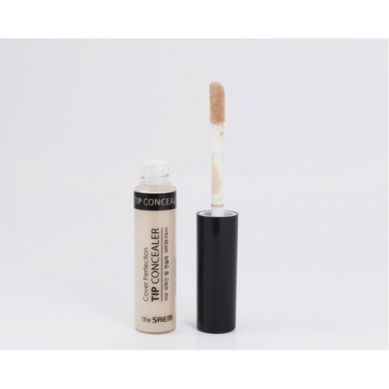 Che khuyết điểm Hàn Quốc The Saem Cover Perfection Tip Concealer