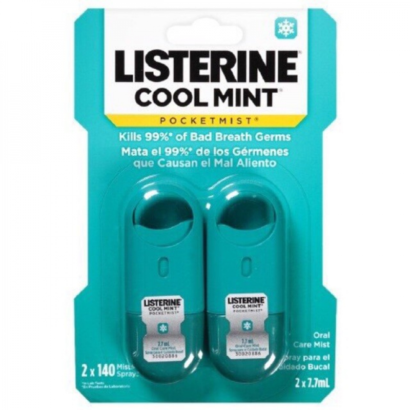 Xịt thơm miệng Listerine Pocket Mist