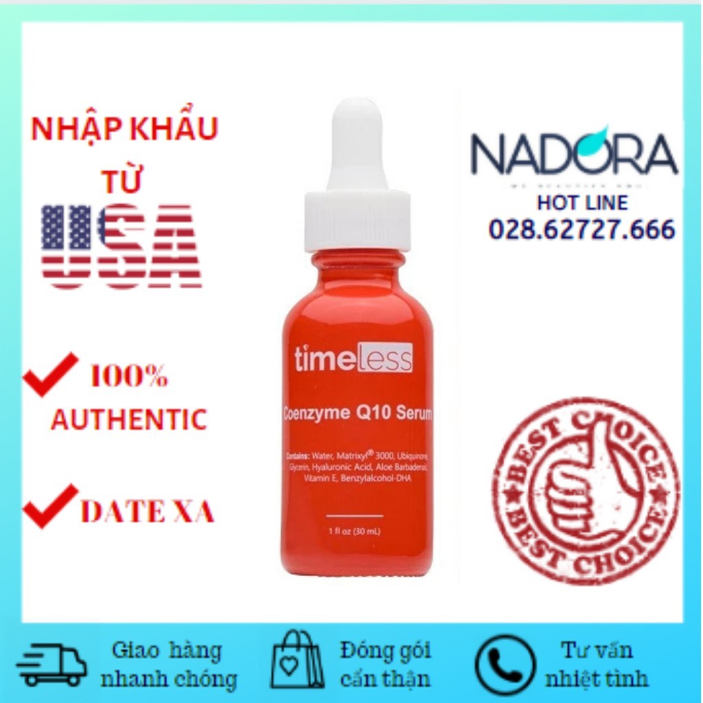 Serum chống lão hóa Timeless Coenzyme Q10