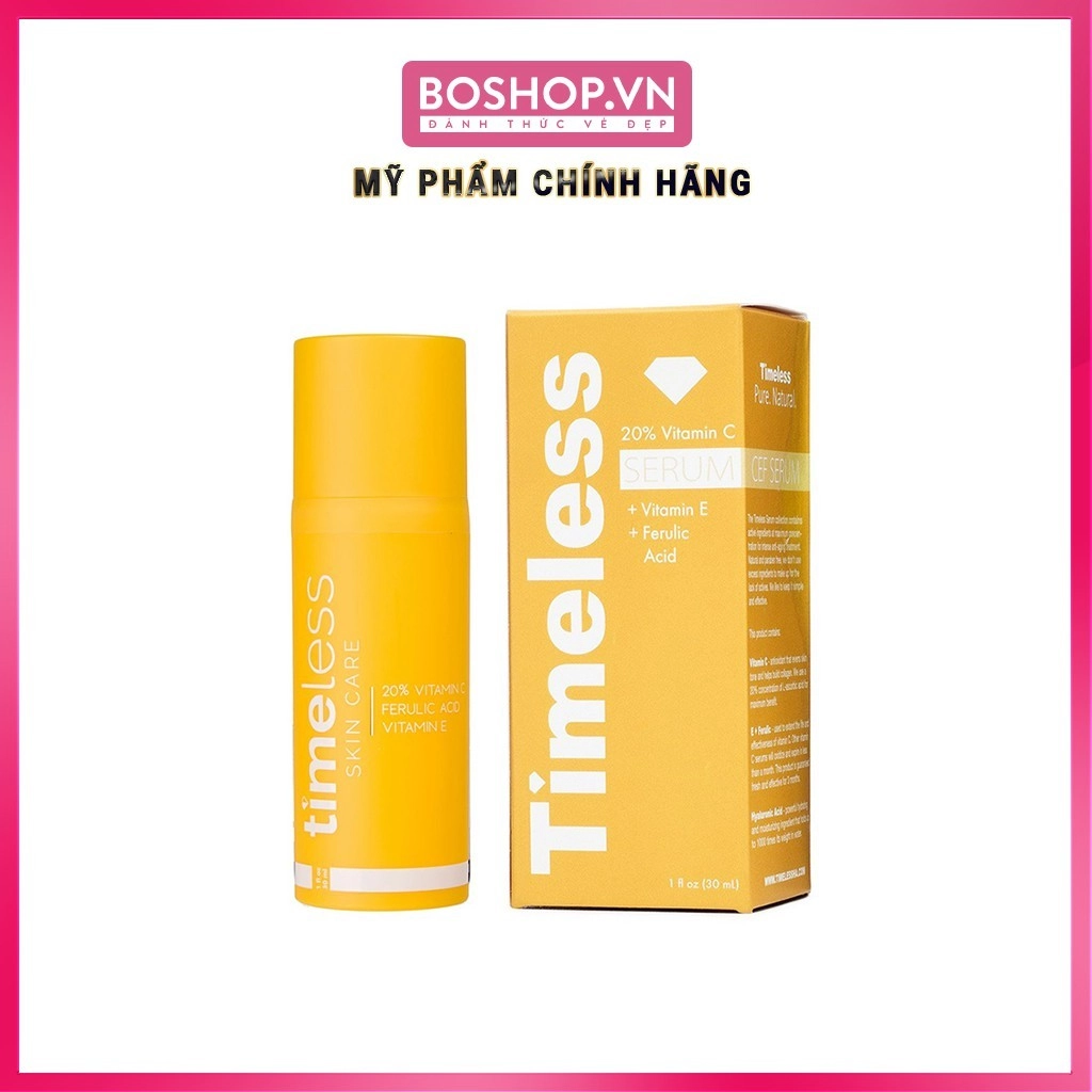 Serum Trắng Da Dưỡng Trắng Timeless 20% Vitamin C