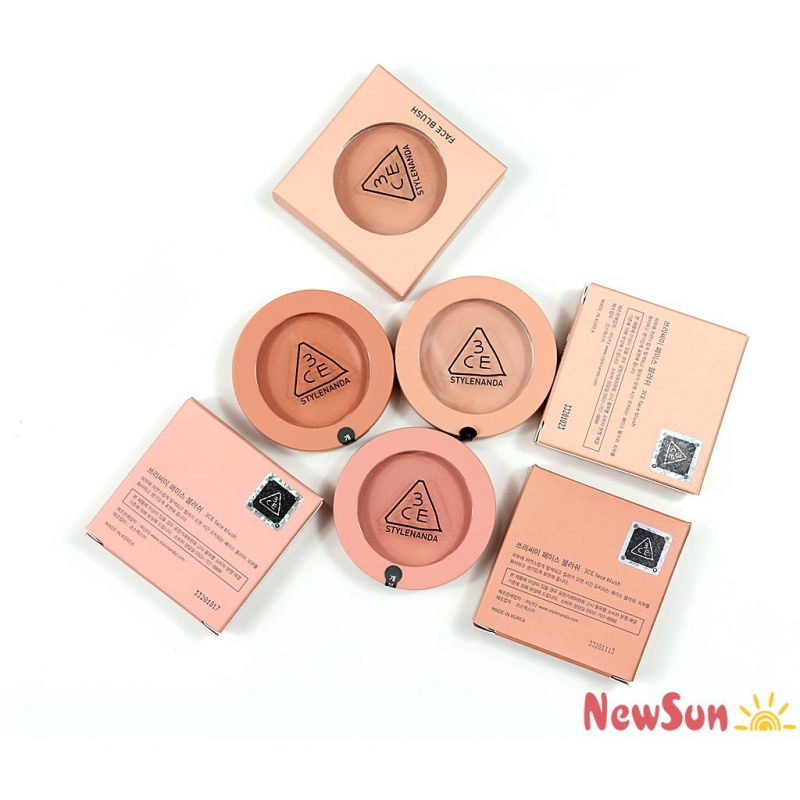 Phấn Má Hồng 3CE 2017 Stylenanda Mood Recipe Face Blush
