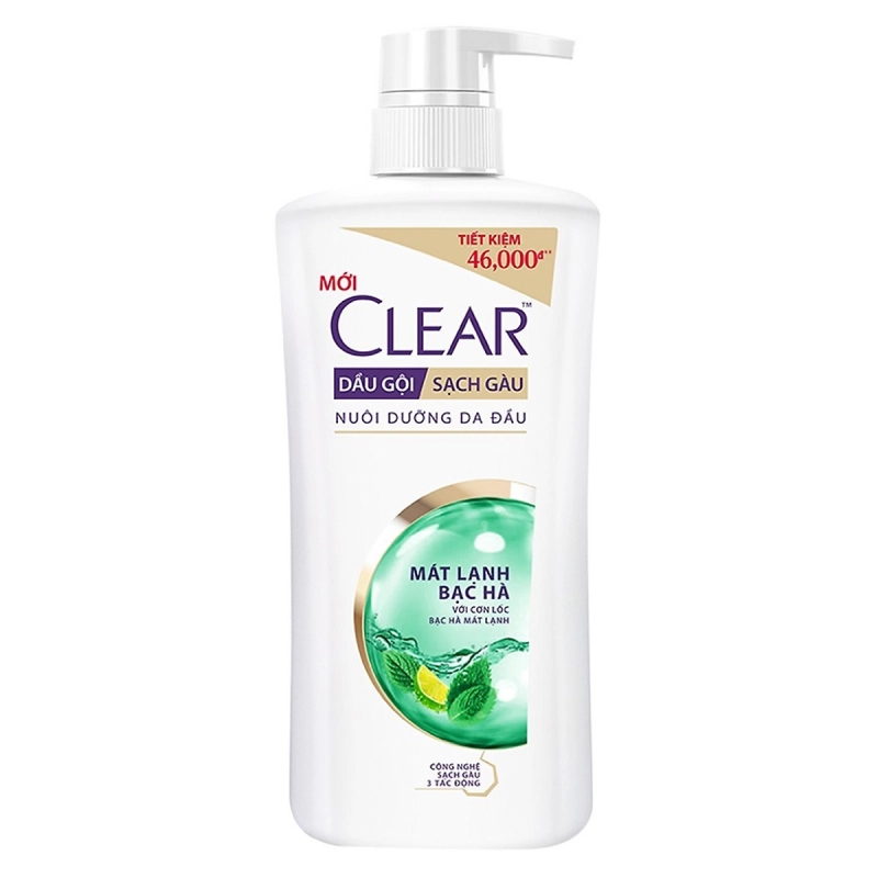 Dầu gội Clear bạc hà