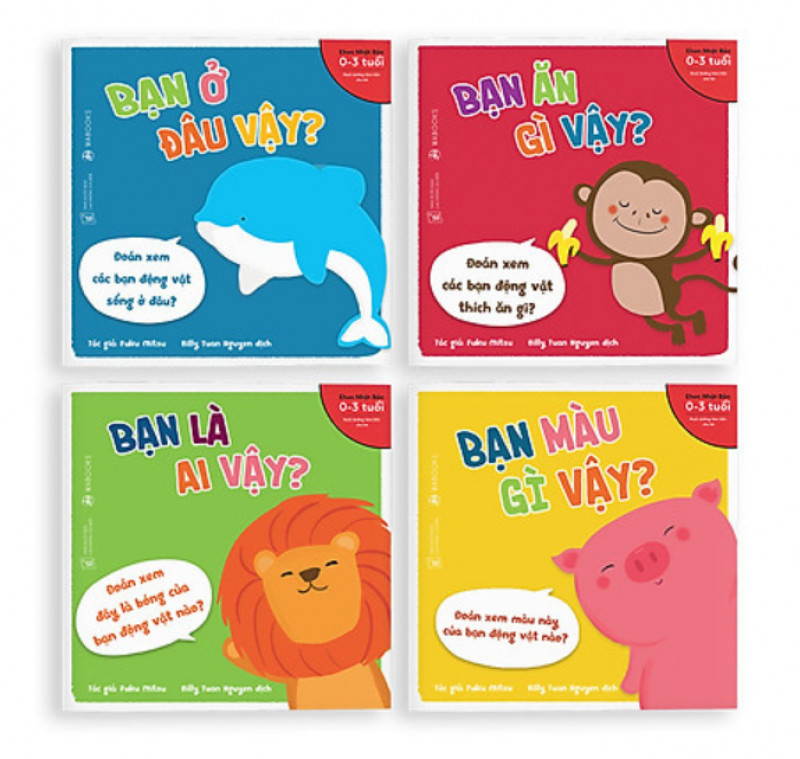 Combo 4 cuốn Bạn là ai vậy