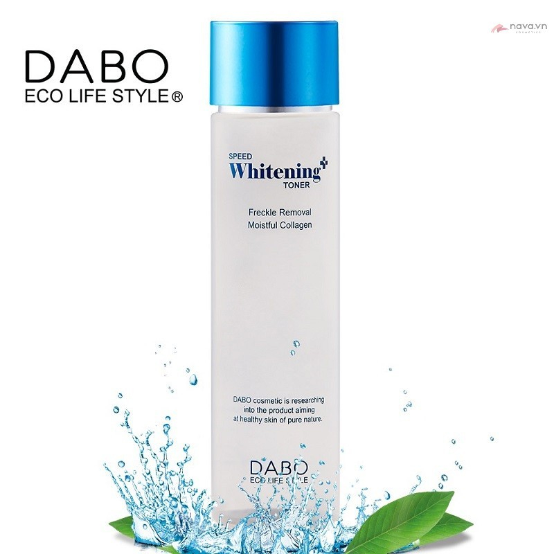 Nước hoa hồng trắng da Dabo Speed Whitening Toner