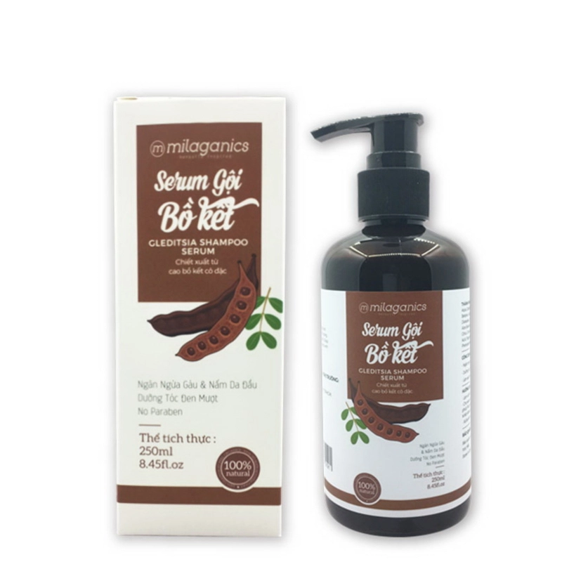 Serum gội bồ kết Milaganics