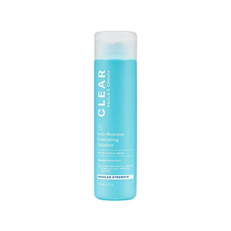 Dung Dịch Tẩy Da Chết Ngăn Ngừa Mụn Đỏ - Paula's Choice Clear Regular Strength With 2% Salicylic Acid 118ml