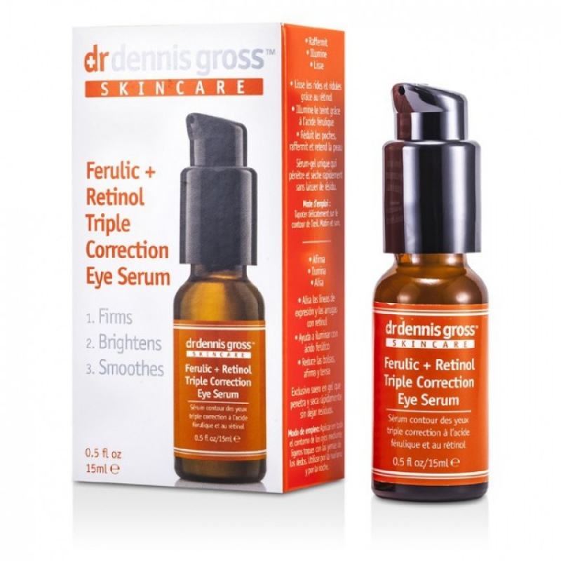 Dr Dennis Gross Ferulic + Retinol Triple Correction Eye Serum