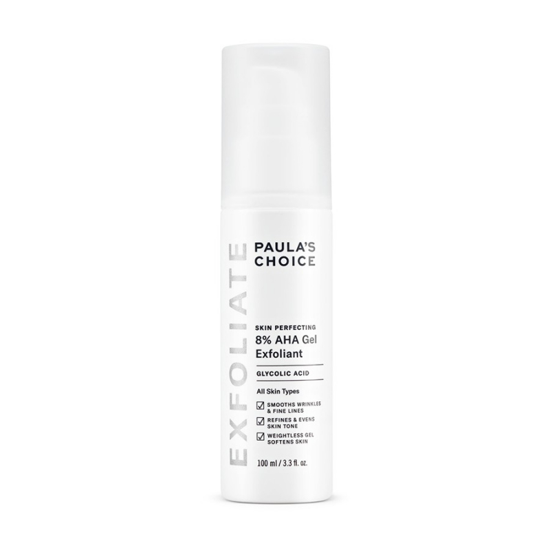 Gel loại bỏ tế bào chết làm mềm và sáng mịn da Paula's Choice Skin Perpecting 8% AHA Gel Exfoliant - 100ml