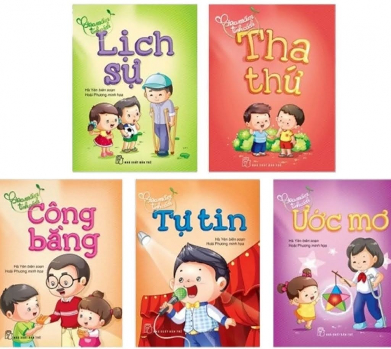Gieo mầm tính cách ( Bộ 5 cuốn )