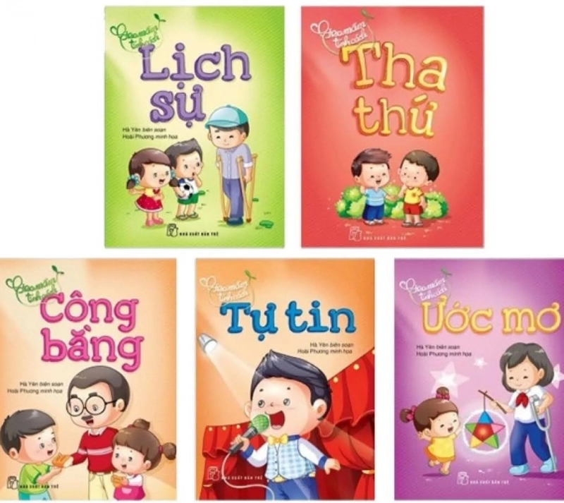 Gieo mầm tính cách ( Bộ 5 cuốn )