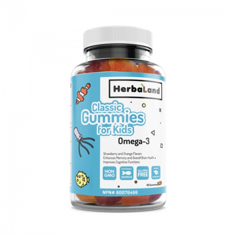 HERBALAND'S CLASSIC GUMMIES FOR KID OMEGA-3