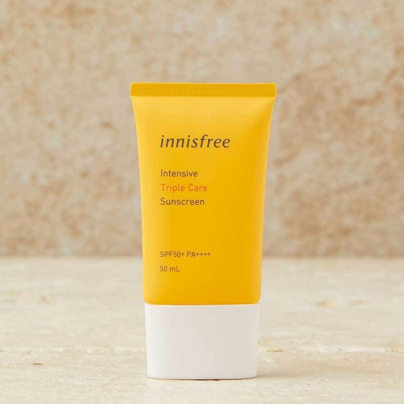 Kem Chống Nắng Lâu Trôi Làm Sáng Da Innisfree Intensive Triple Care
