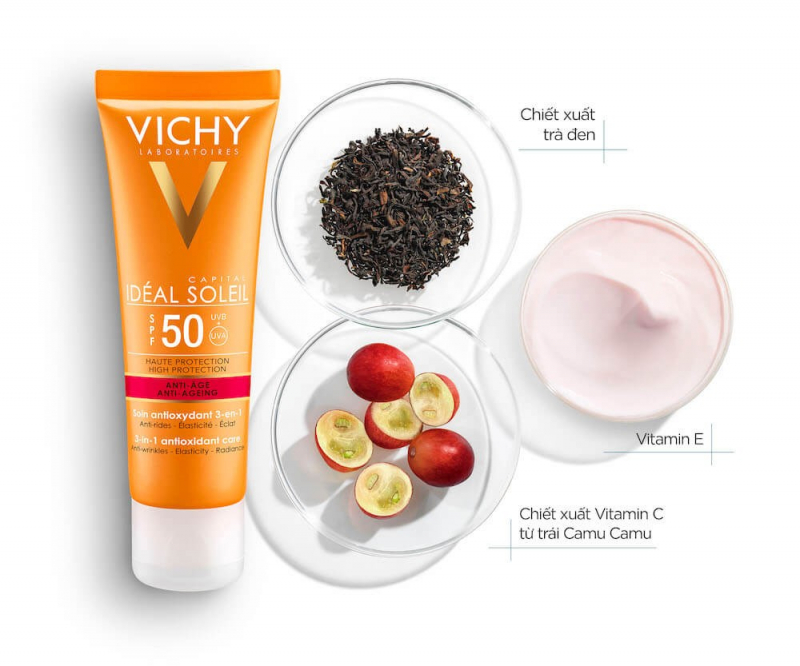Kem Chống Nắng Chống Lão Hoá Vichy Ideal Soleil Anti Age SPF50+