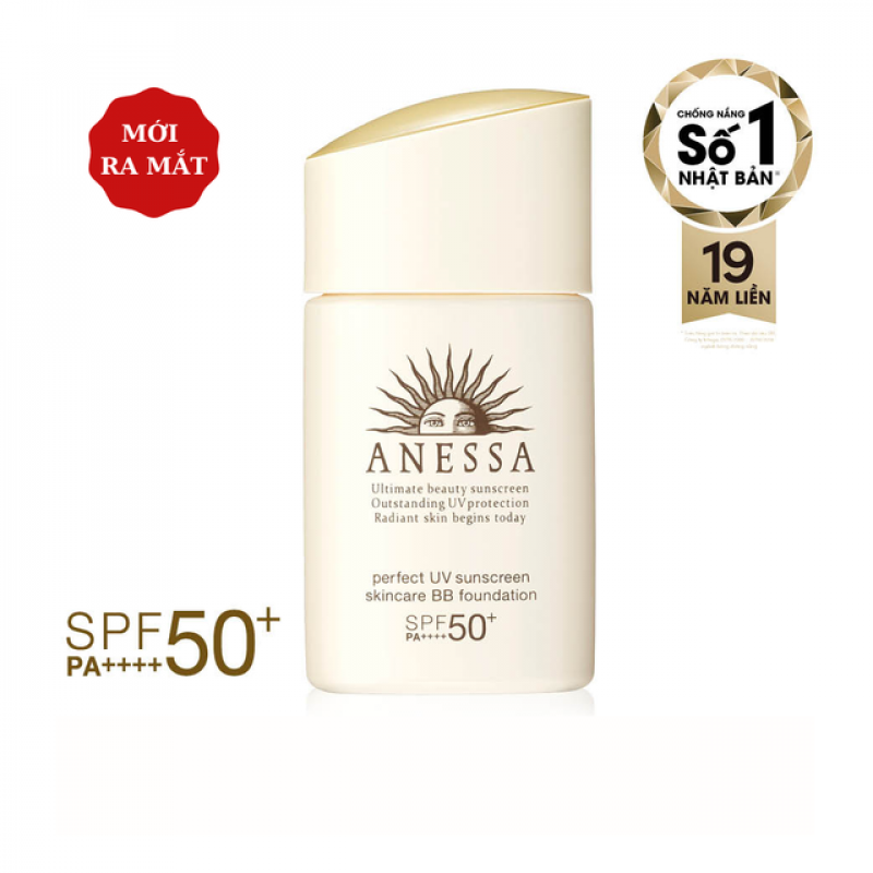 Kem nền trang điểm Anessa BB chống nắng dưỡng da SPF 50+ PA++++