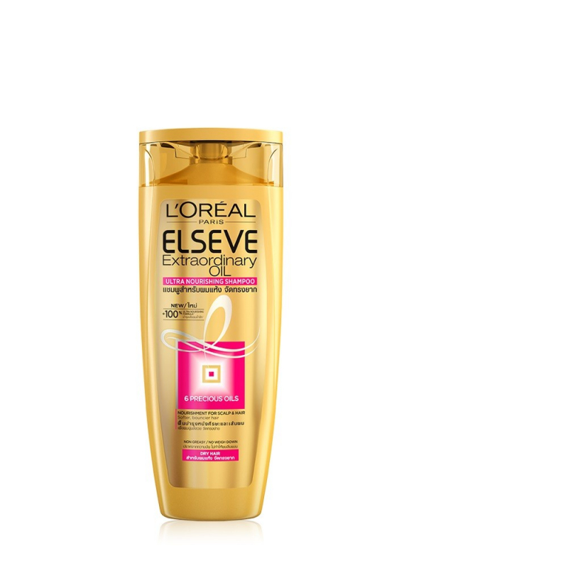 Dầu gội chiết xuất tinh dầu hoa tự nhiên L'Oreal Paris Elseve Extraordinary Oil Ultra Nourishing