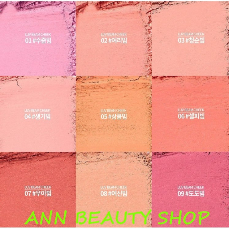 Phấn Má Hồng Lilybyred Luv Beam Cheek