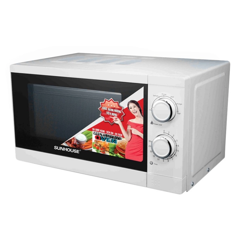 Lò Vi Sóng Có Nướng Sunhouse SHD4820 - 20L