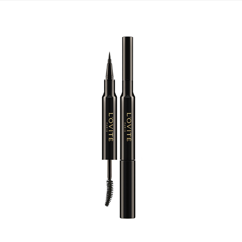Mascara Và Eyeline 2 In 1 Lovite Rubilite Dual Mascara
