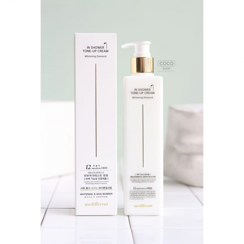 Sữa tắm hương nước hoa Medifferent In Shower Tone-Up Cream