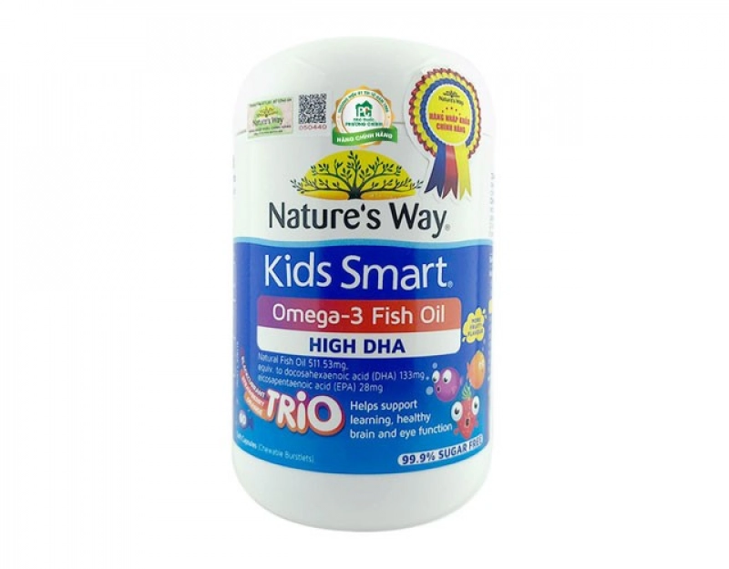 Nature’s Way Kids Smart Omega–3 Fish Oil Trio