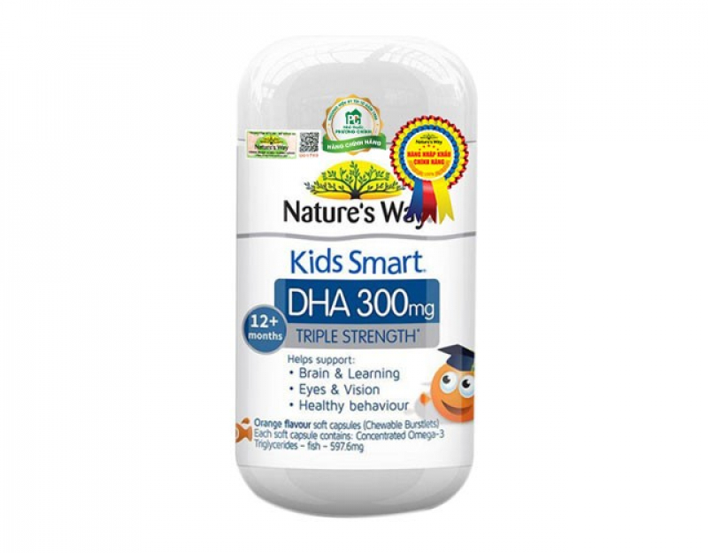 Nature’s Way Kids Smart DHA 300mg Triple Strength