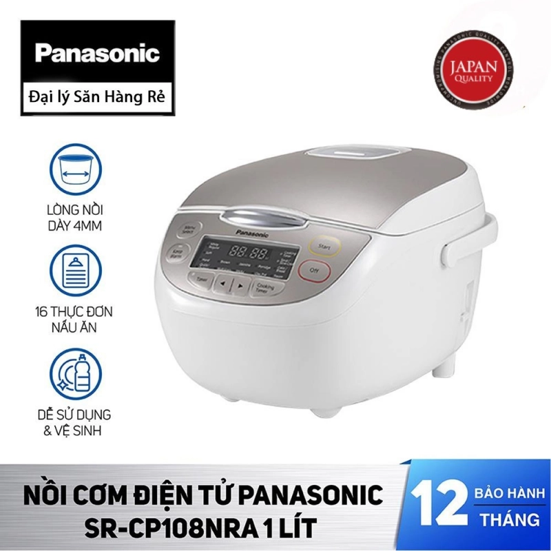 Nồi cơm điện tử Panasonic SR-CP108NRA