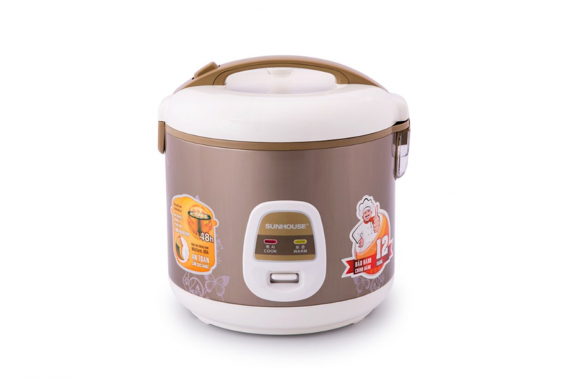 Nồi Cơm Điện Sunhouse SHD8616 1.8L (vàng)