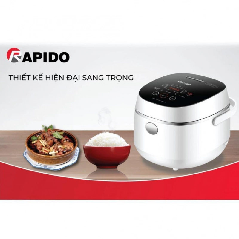 Nồi cơm điện tử Rapido RC-1.2D
