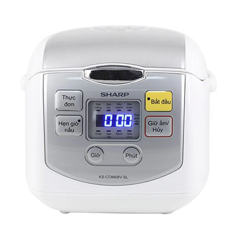 Nồi Cơm Điện Tử Sharp KS-COM08V-SL