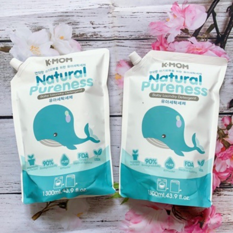 Nước Giặt Đồ Sơ Sinh Hữu Cơ K-Mom Hàn Quốc