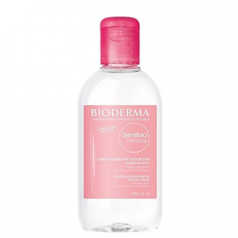 Nước hoa hồng dưỡng ẩm dành cho da nhạy cảm BIODERMA Sensibio Tonique