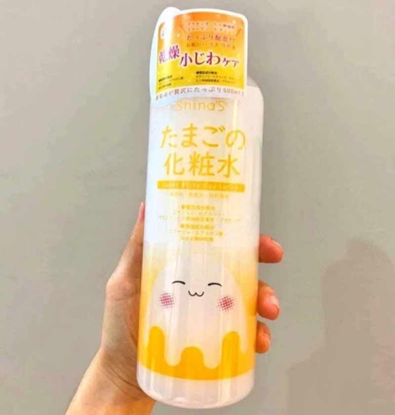 NƯỚC HOA HỒNG TRỨNG TRẮNG DA MỜ NÁM NHẬT BẢN SUPER WHITE EGG LOTION