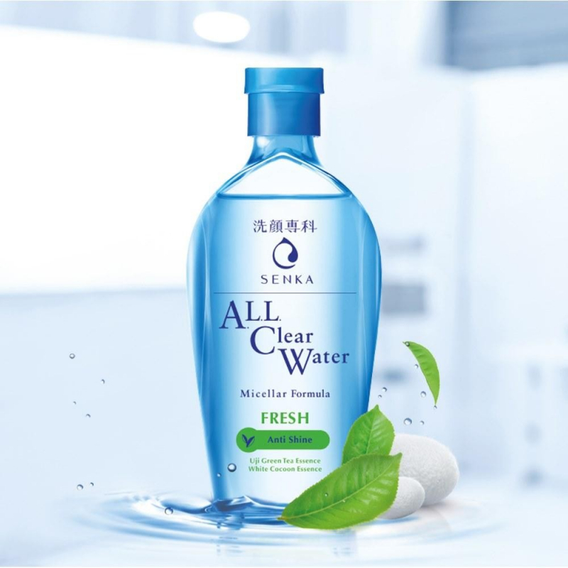 Nước tẩy trang Micellar Senka A.L.L Clear Water Fresh