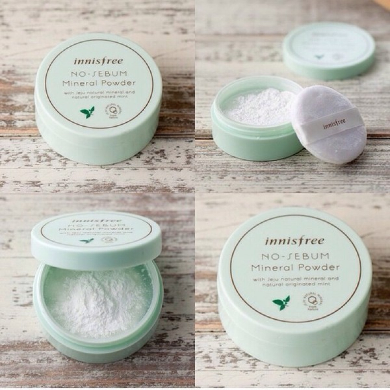 Phấn phủ dạng bột kiềm dầu Innisfree - No sebum