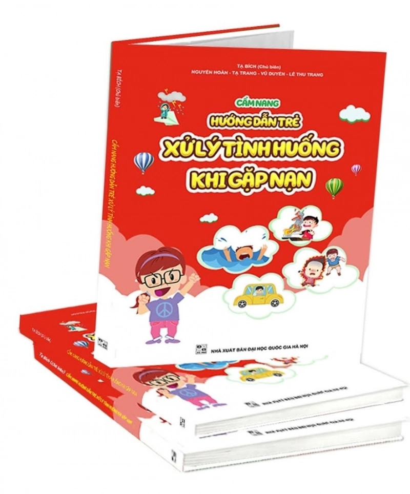 Sách cẩm nang hướng dẫn trẻ xử lý tình huống khi gặp nạn