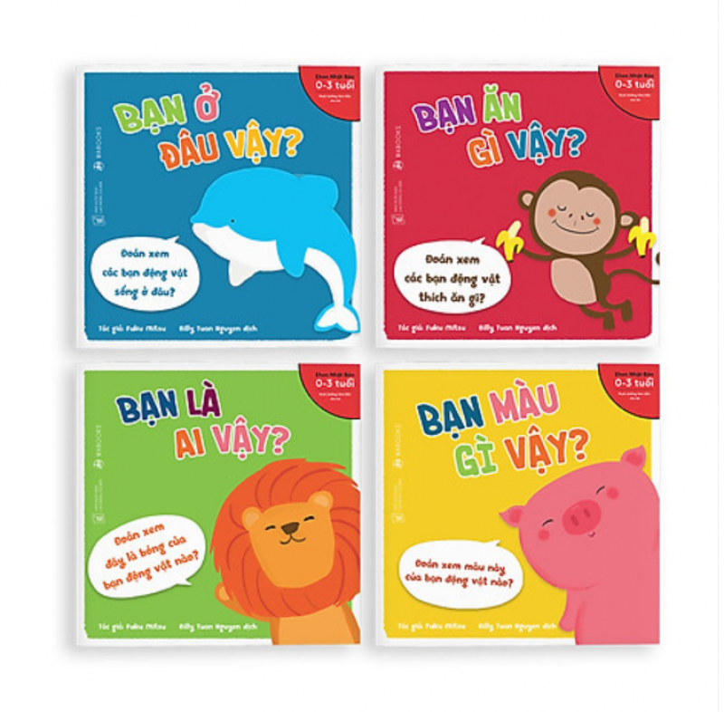 Combo 4 cuốn Bạn là ai vậy