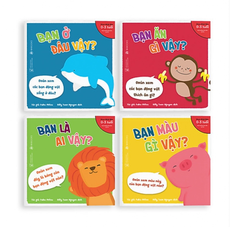 Combo 4 cuốn Bạn là ai vậy